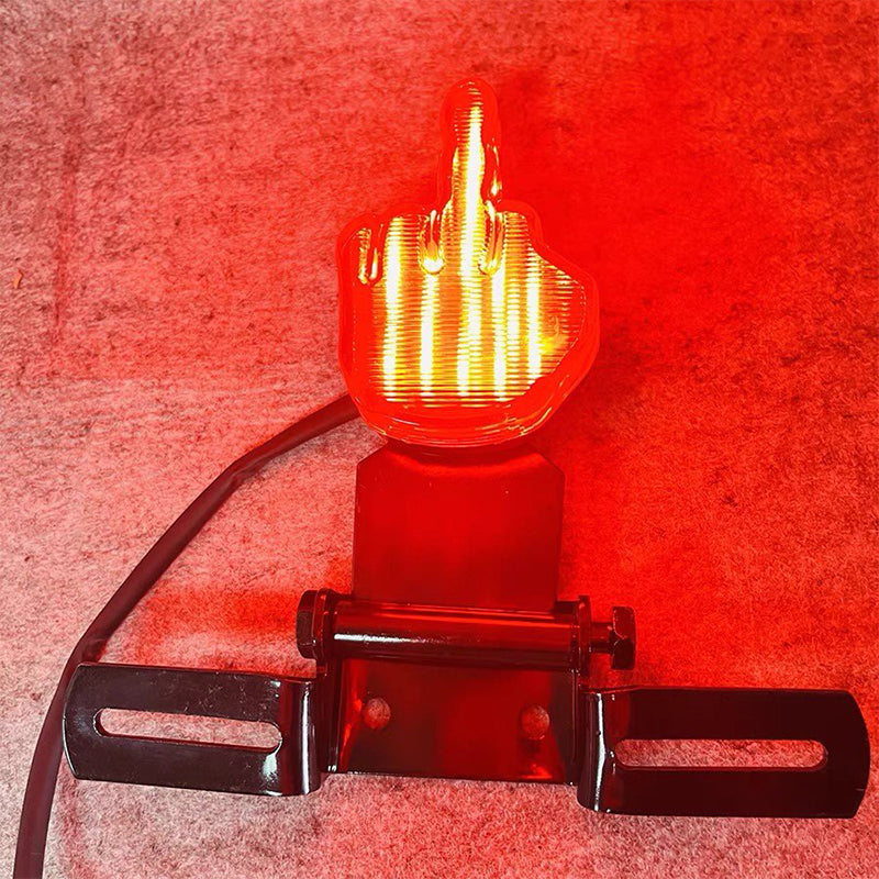 Middle Finger Rear Light