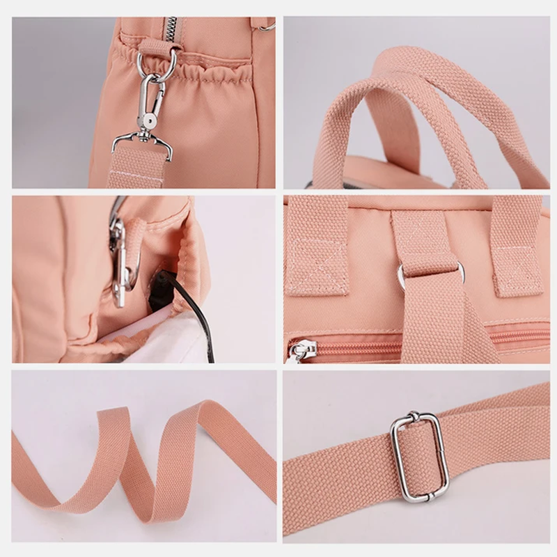 Multifunctional Lightweight Embossing Elegant Handbag Crossbody Bag