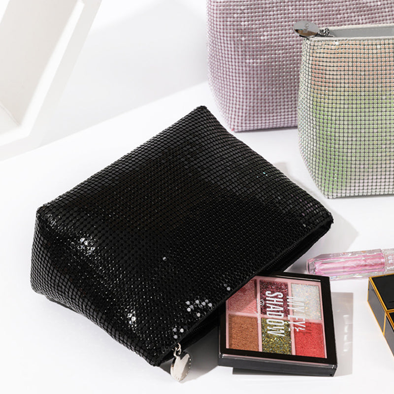 Mini Sequin Cosmetic Bag