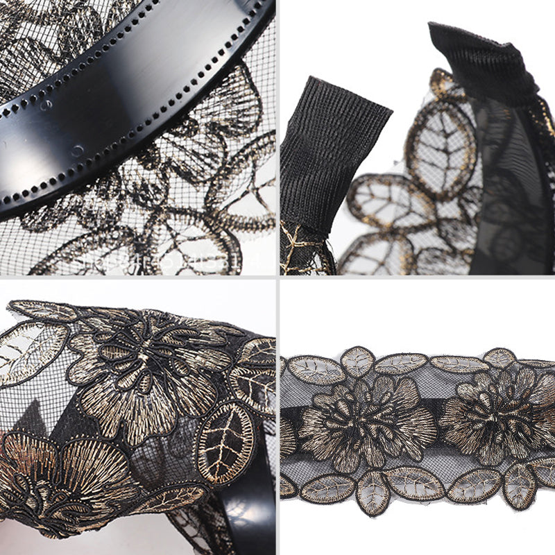 Lace Flower Headband