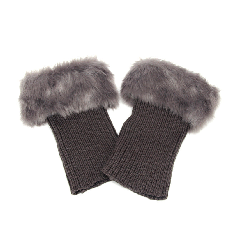 Winter Short Crochet Warm ankle socks