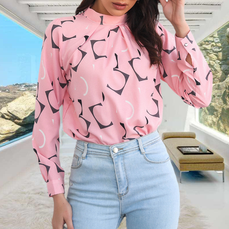 Long Sleeve Printed Shirt