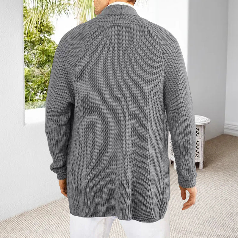 Men's Simple Pocket Cardigan