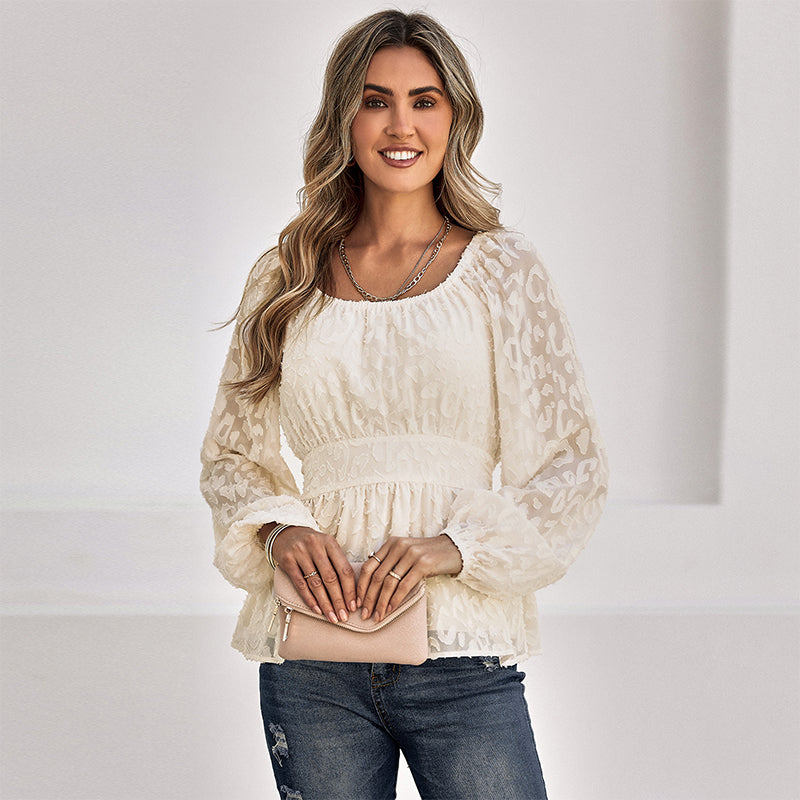 Women's Lantern Sleeve Shirt