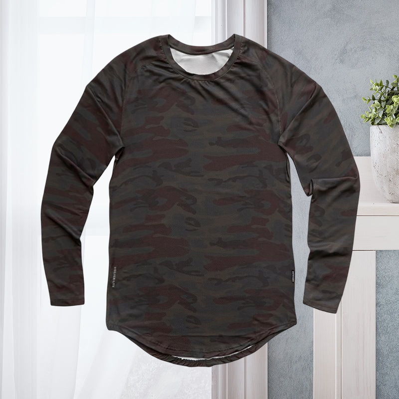 Men's Long Sleeve Pullover Sportswear