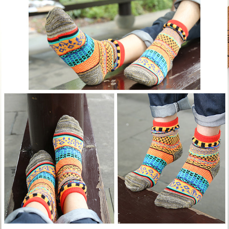 Retro Ethnic Socks