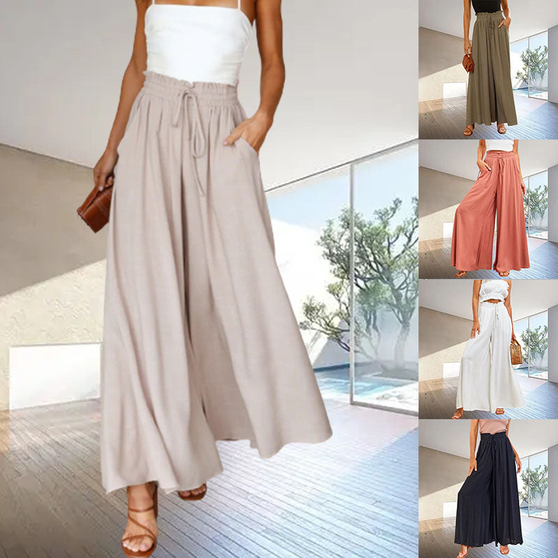 Women's Fashion Loose Casual Wide Leg Pants