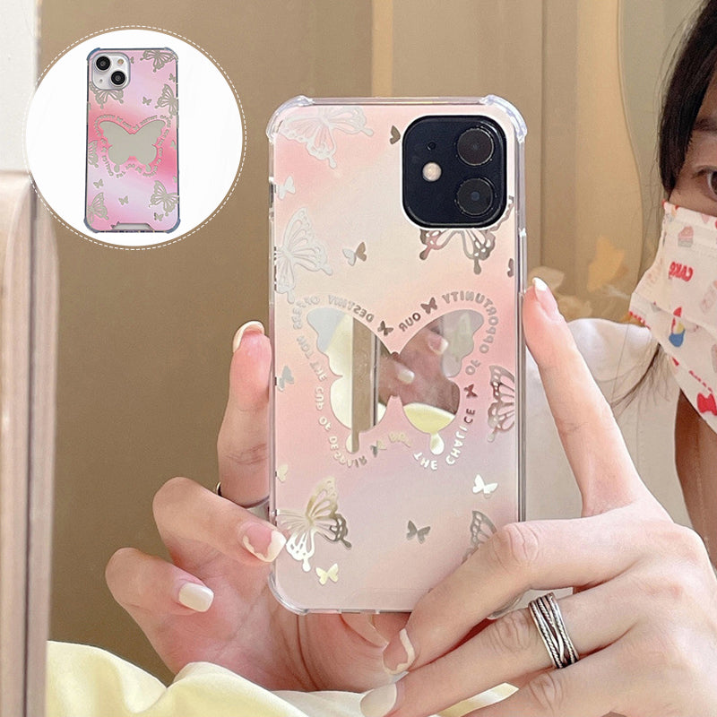 Mirror Butterfly Phone Case