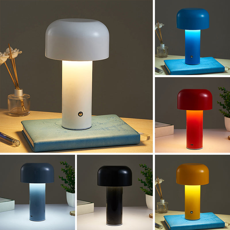 LED Creative Mushroom Rechargeable Table Lamp