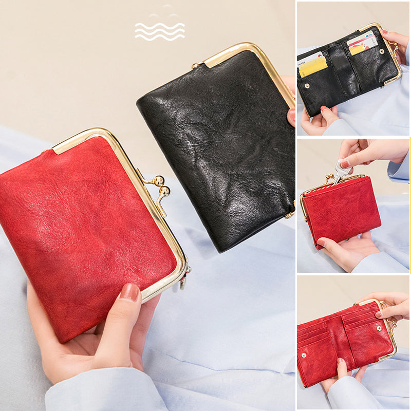 Women's Short Square Mini Wallet
