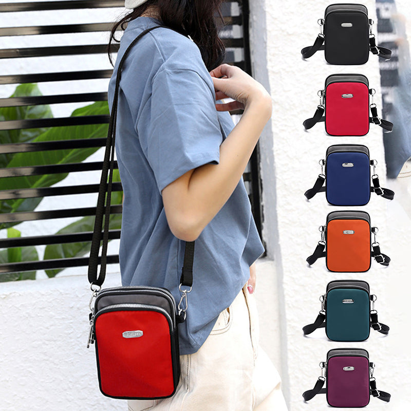 Three-layer Large Phone Bag
