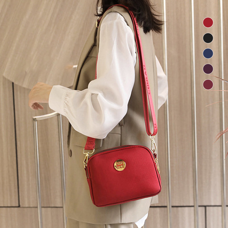 Oxford Fabric Mini Crossbody Bag