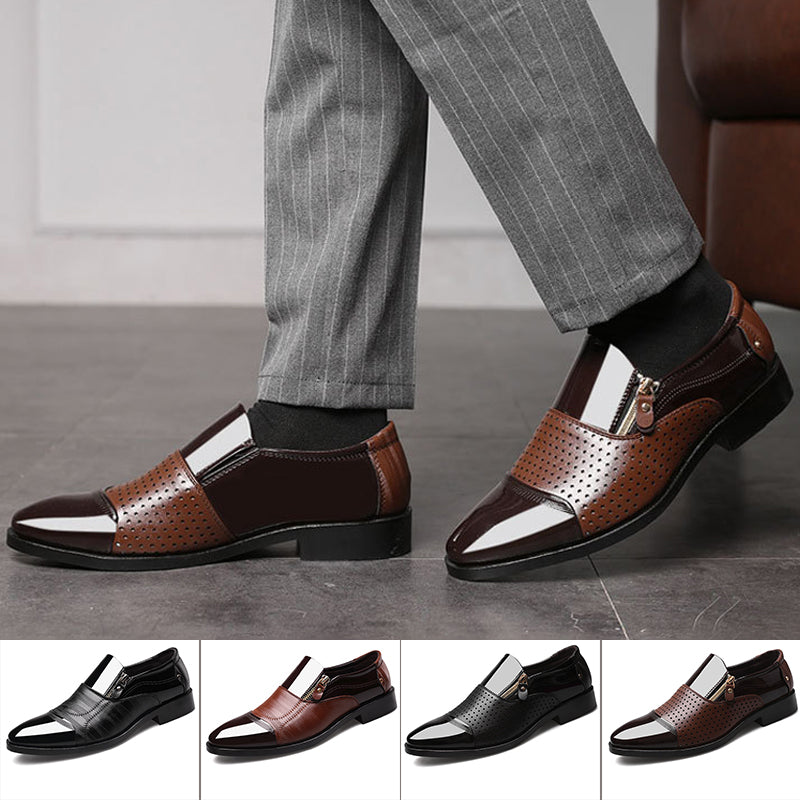 Four Seasons Men's Business Leather Shoes