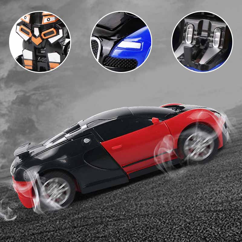 Children Automatic Transformation Robot Car Model