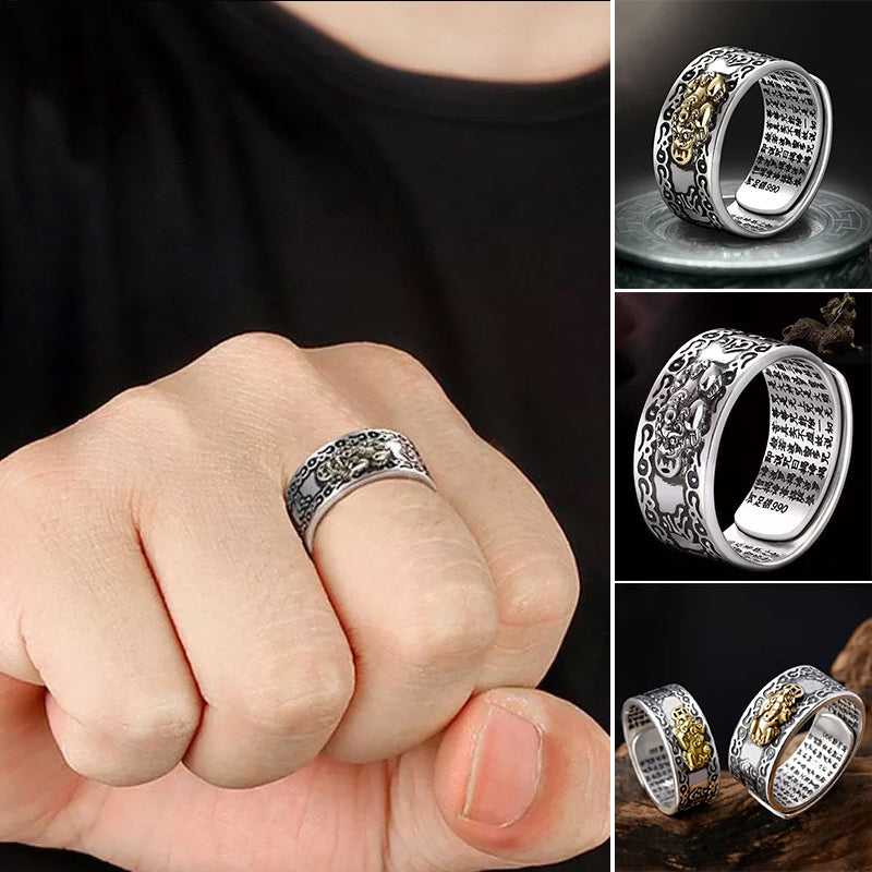 Lucky Fortune Pixiu Ring