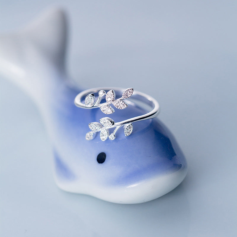 Adjustable Silver Ring for Women