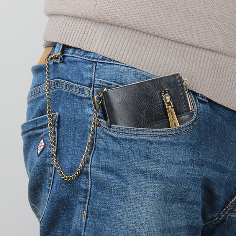Anti-Theft Retro Wallet