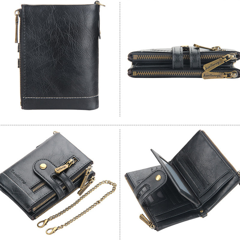 Anti-Theft Retro Wallet