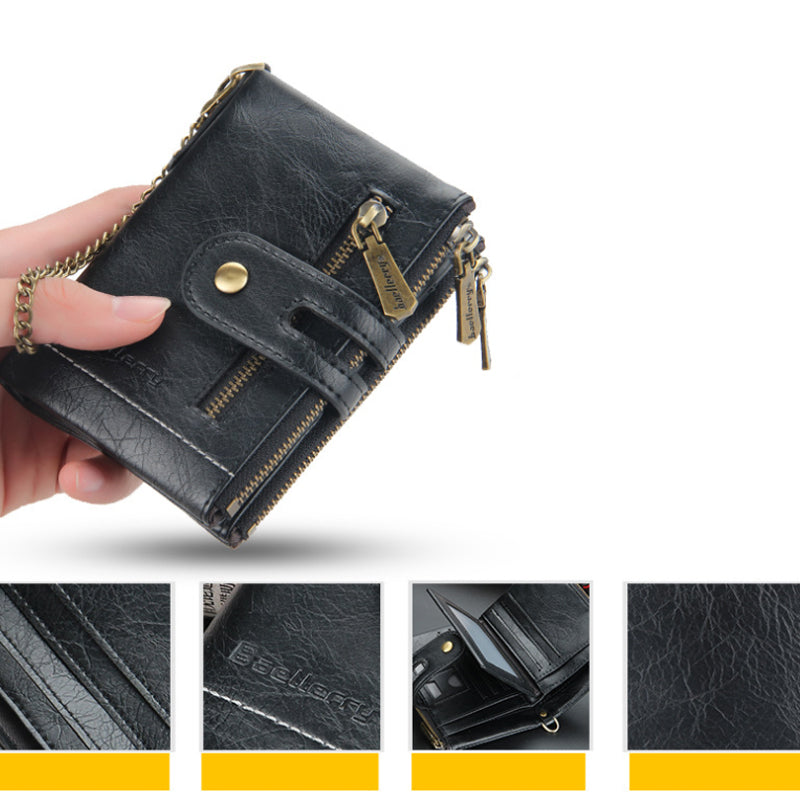 Anti-Theft Retro Wallet