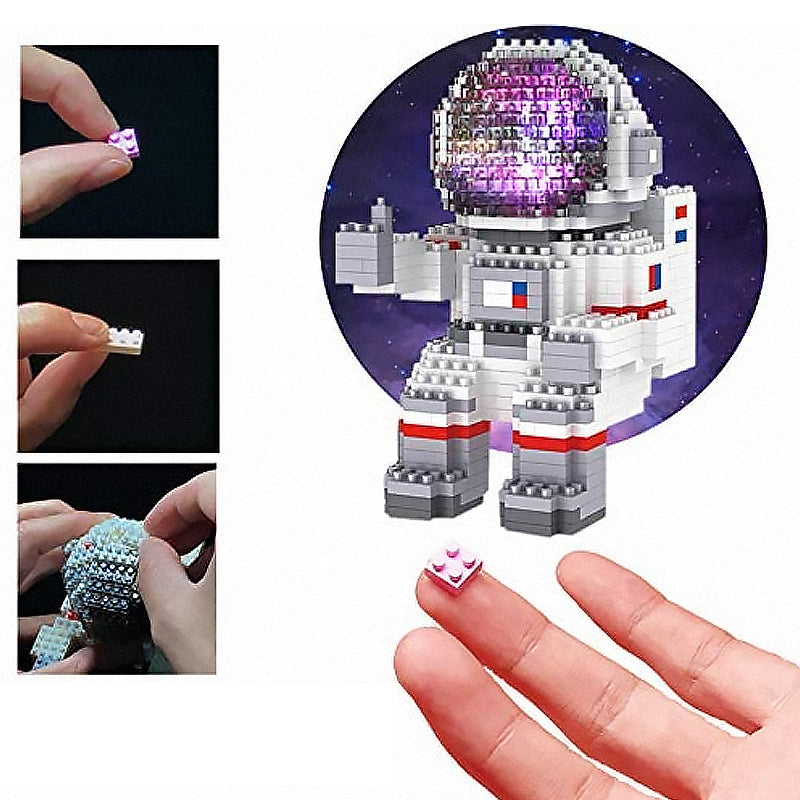 Astronaut Mini Building Blocks Toys