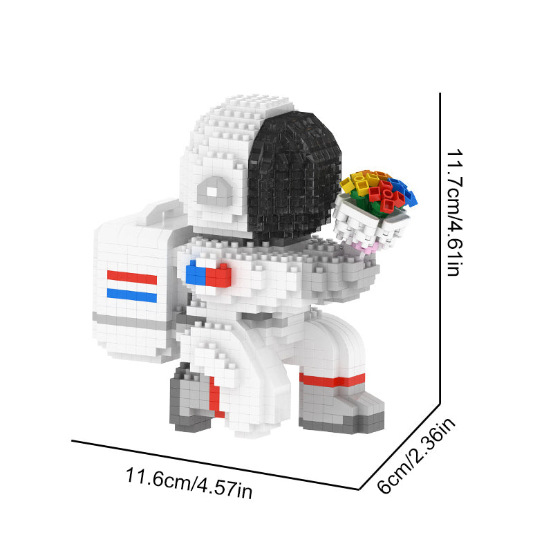 Astronaut Mini Building Blocks Toys