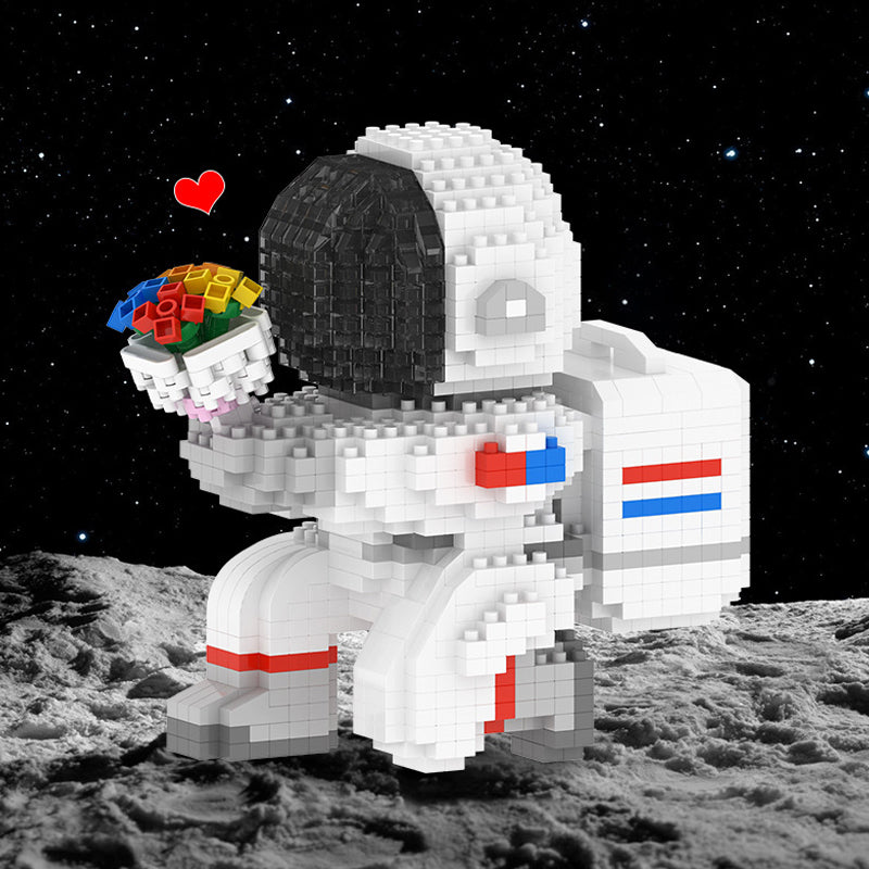 Astronaut Mini Building Blocks Toys