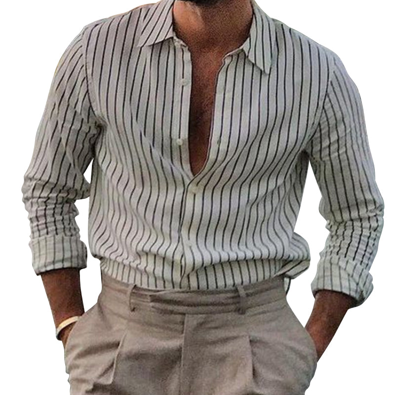 Men's Pinstripe Shirt