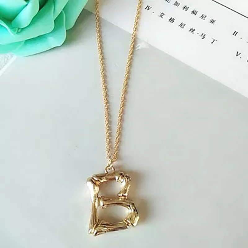 Letter Necklace for Women