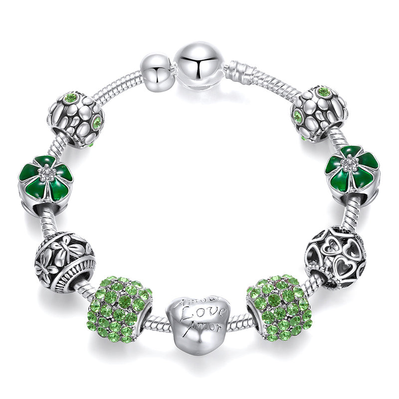 Beaded Diamond Bracelet