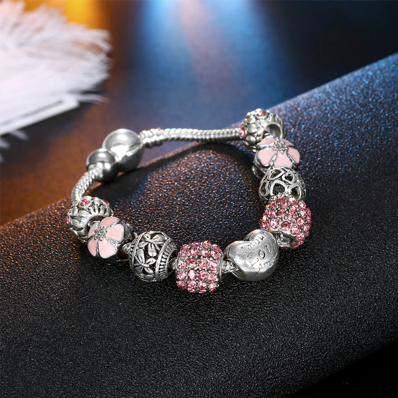 Beaded Diamond Bracelet