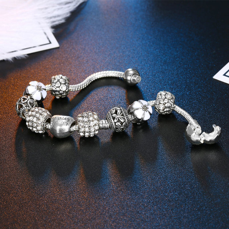 Beaded Diamond Bracelet
