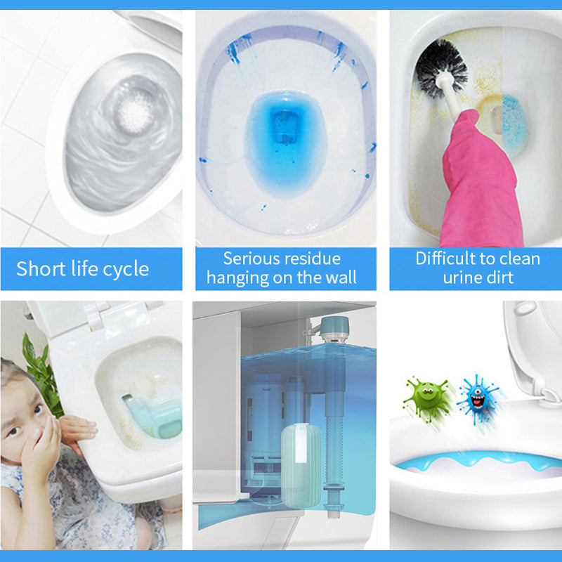 Blue Bubble Toilet Cleaning Box