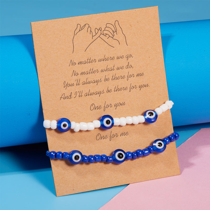 Bohemian Blue Eye Bracelet