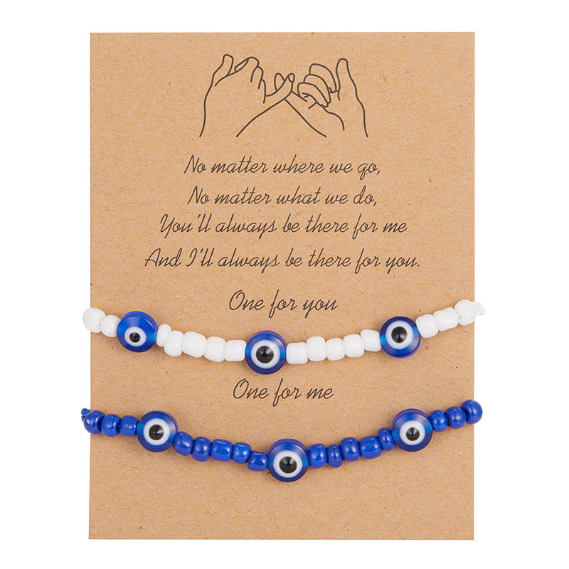 Bohemian Blue Eye Bracelet