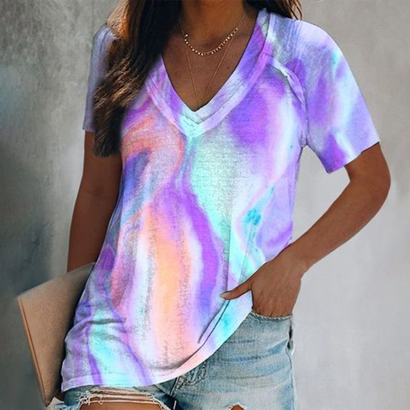 Butterfly Print Women's Comfort T-Shirt