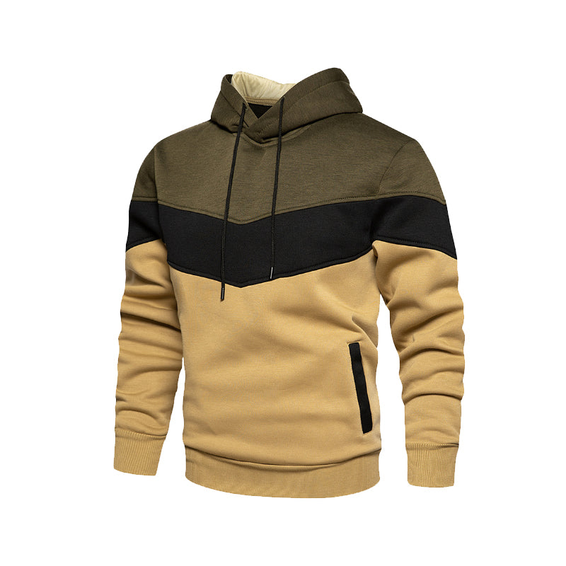 Men's Colorblock Fashion Fleece Sweatshirt