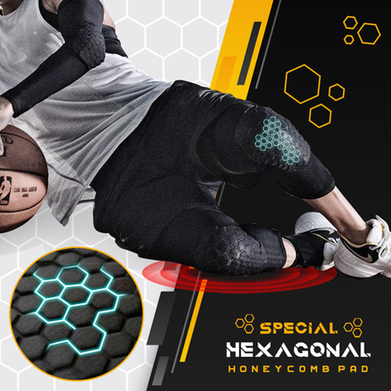 Honeycomb Anti Collision Knee Pads