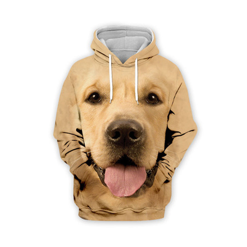 Animal dog 3D printed hoodie