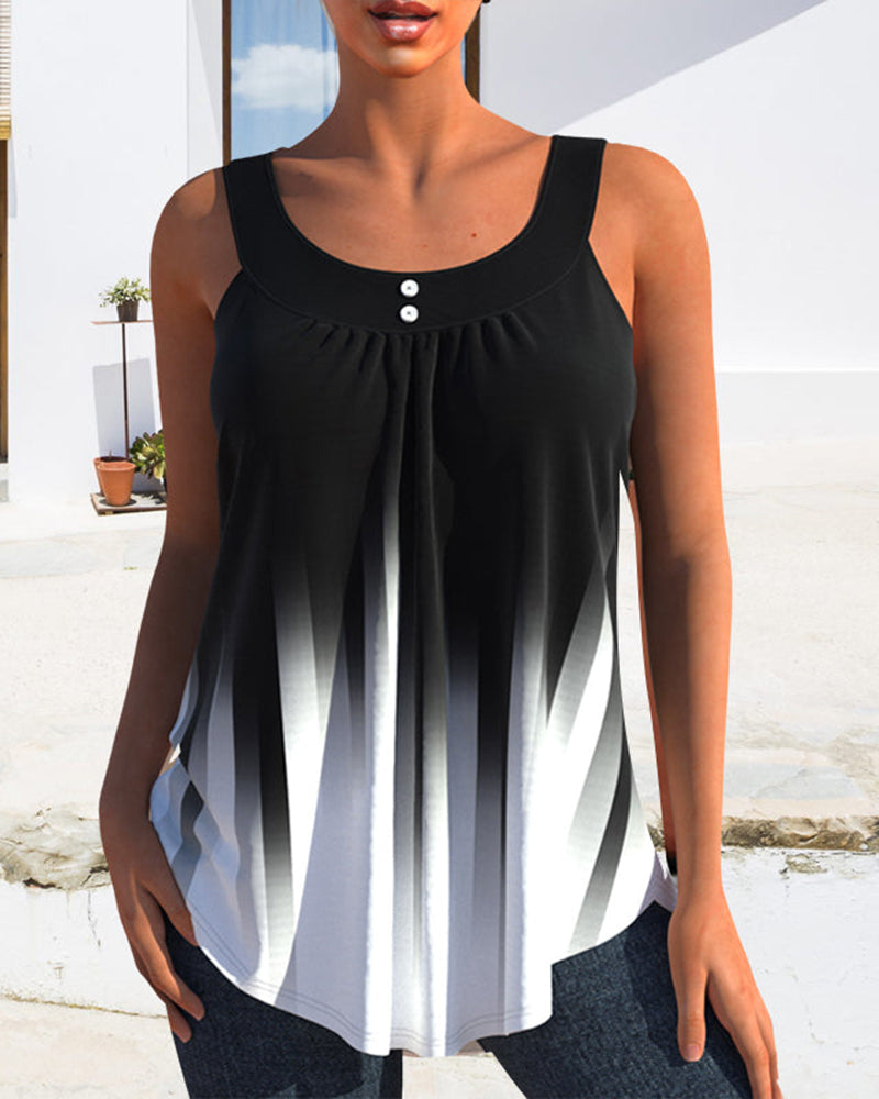 Casual Sleeveless Tank Top