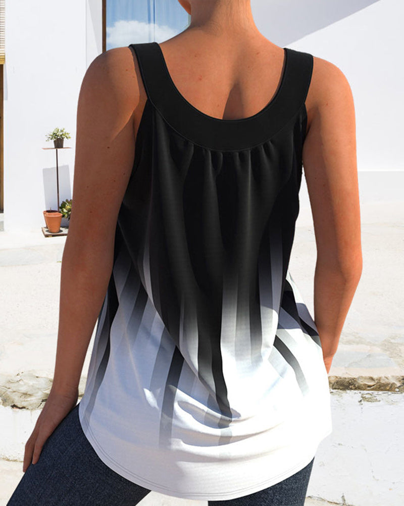 Casual Sleeveless Tank Top