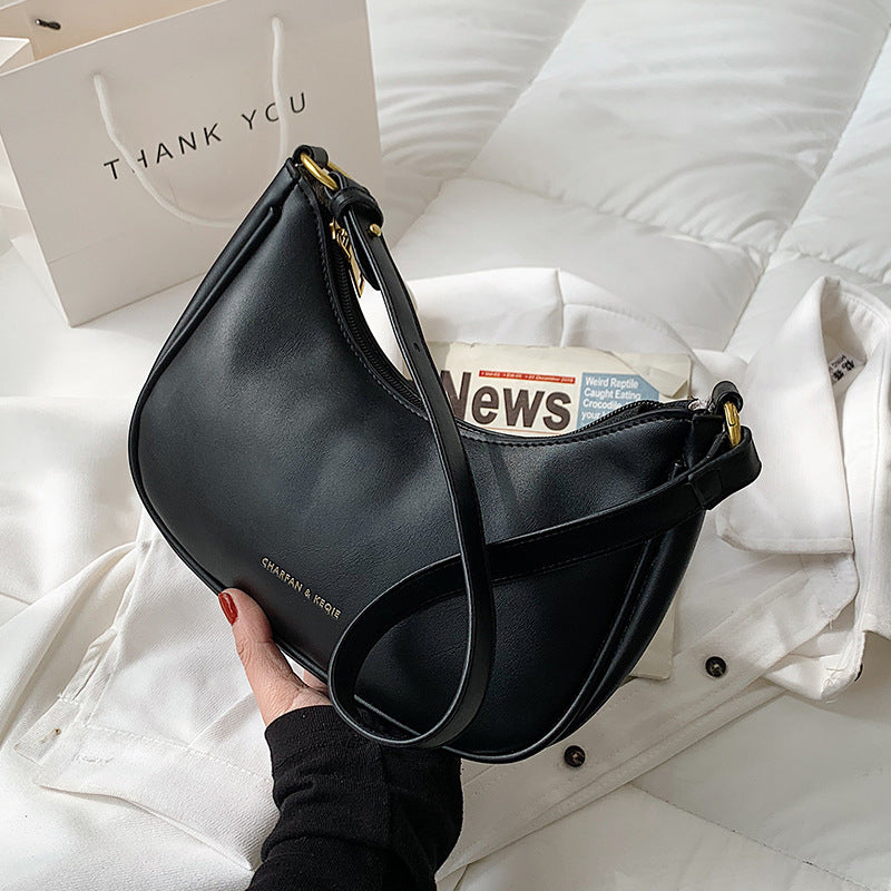 Classic Fashion Semi-circular Shoulder bag