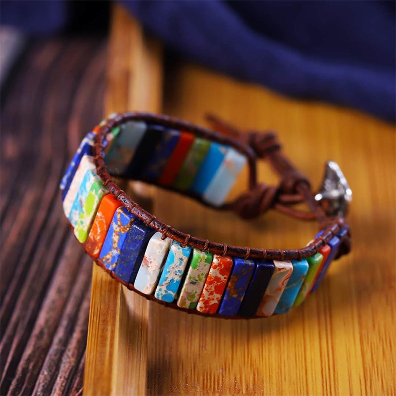 Colorful Emperor Stone Bracelet