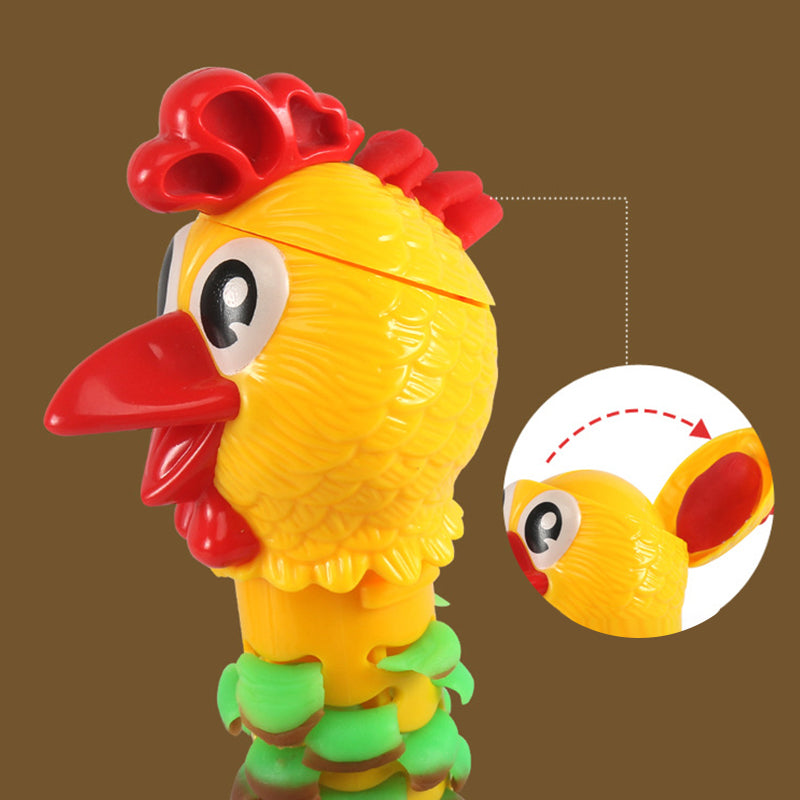 Colorful Feather Chicken Color Mud