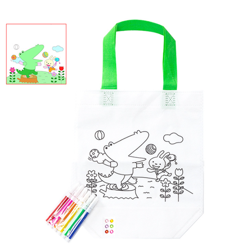 DIY Painting Non-Woven Bag for Children