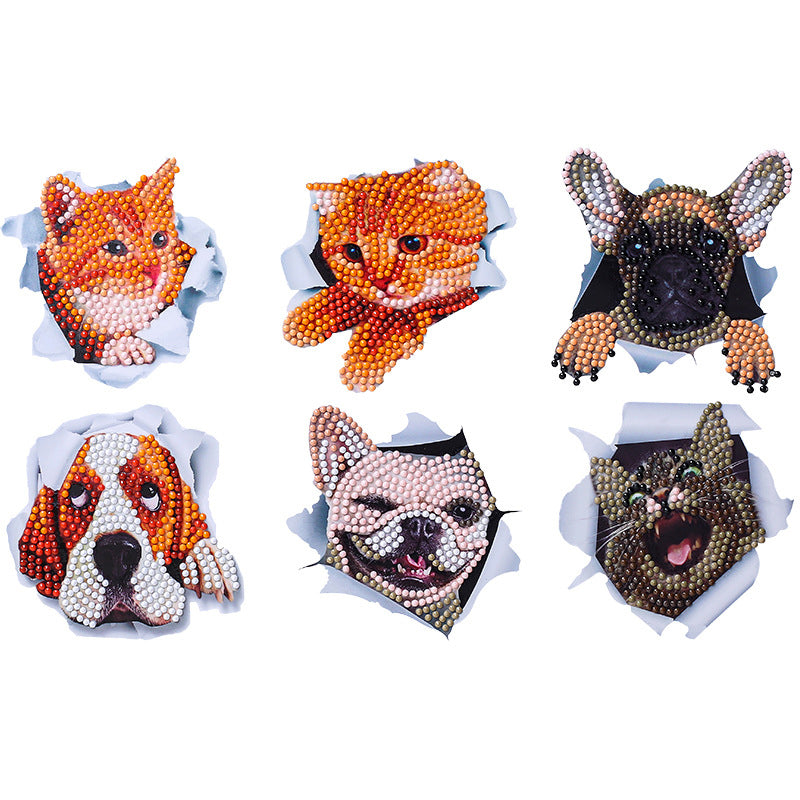 Diy Cat and Dog Diamond Painting