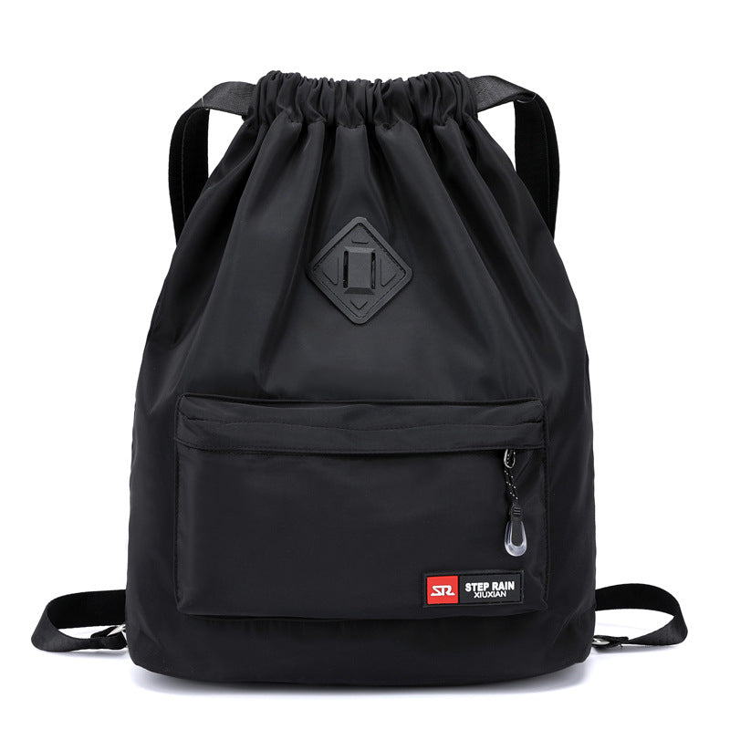 Drawstring Folding Backpack Outdoor Travel Bag