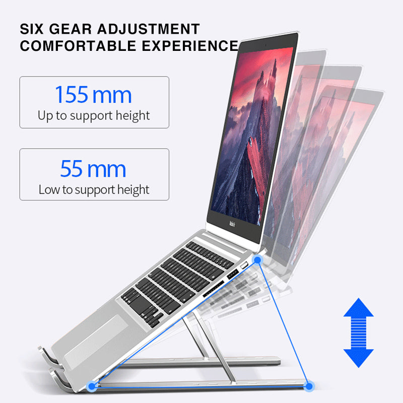 Folding Lifting Aluminum Alloy Computer Stand