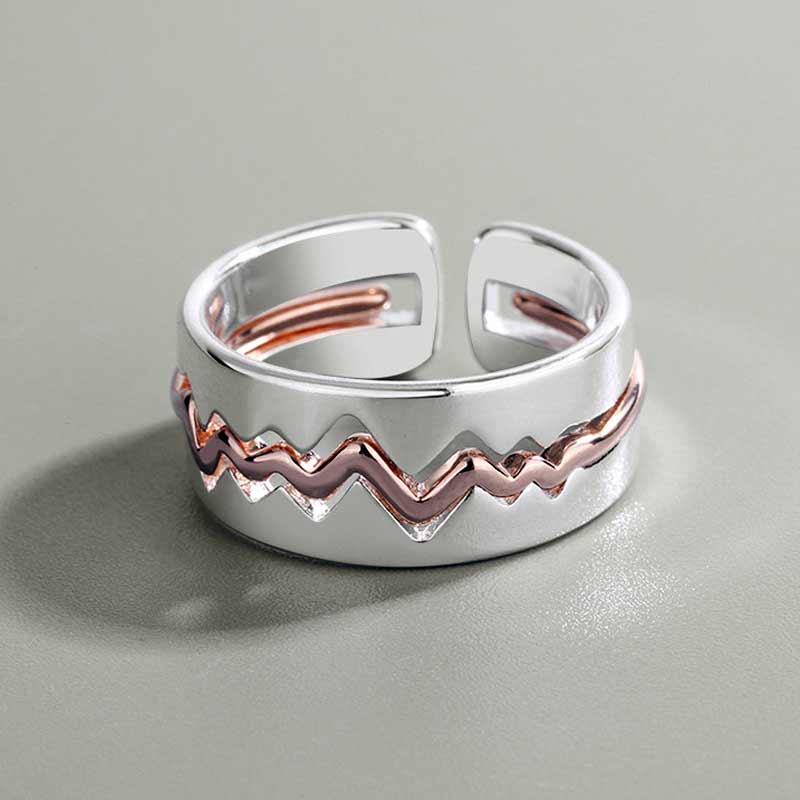 EKG Couple Rings