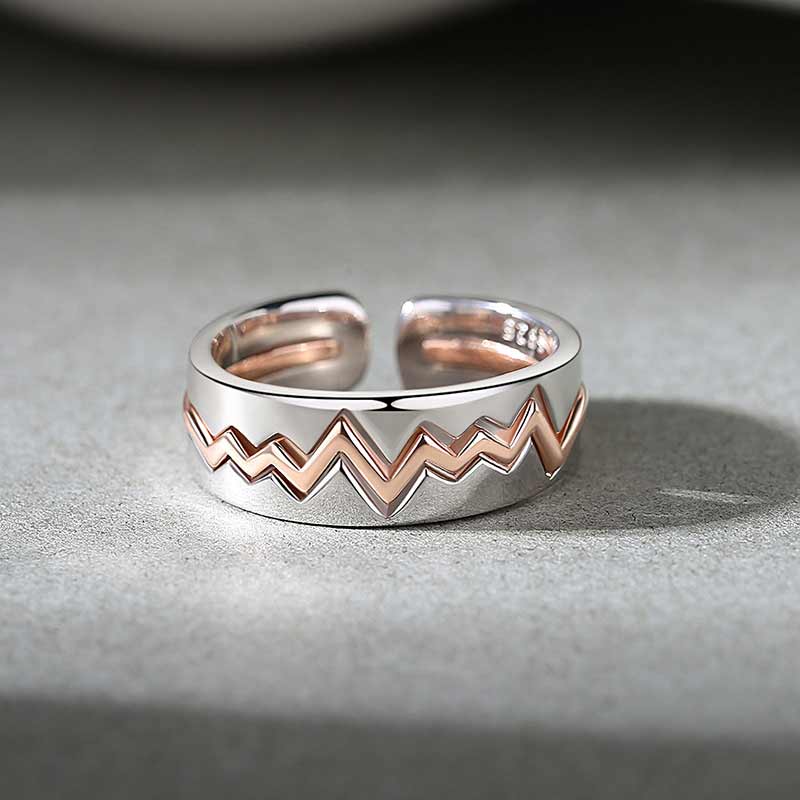 EKG Couple Rings