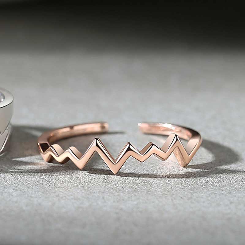 EKG Couple Rings